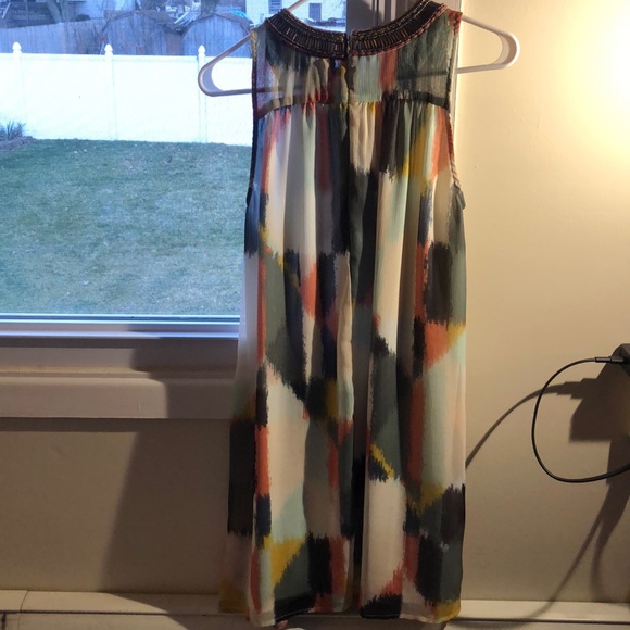 Anthropologie HD in Paris Watercolor Swing Dress - Picture 3 of 3